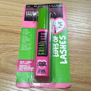 Maybelline Great Lash Mascara 141 very black .43oz Fl